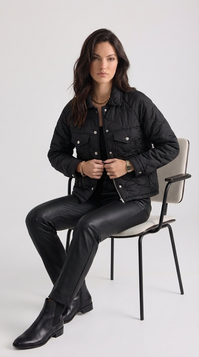 Veloura Elara Quilted Jacket